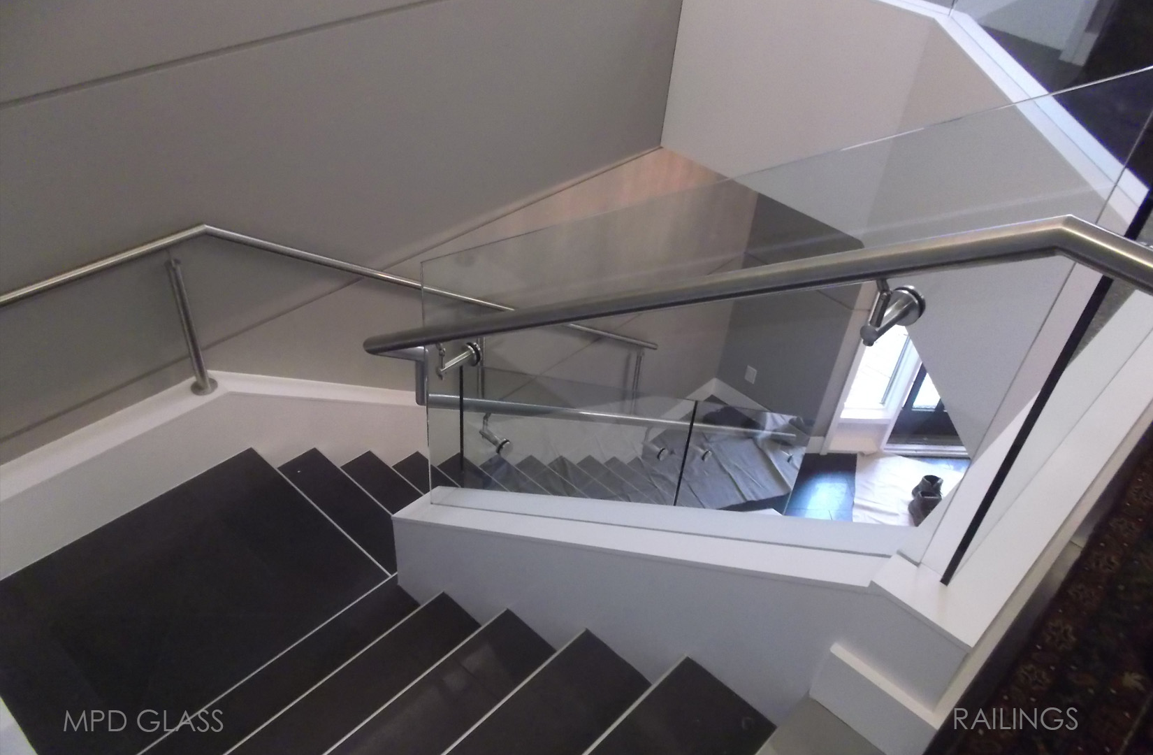  Custom Base Shoe System with Stainless handrail